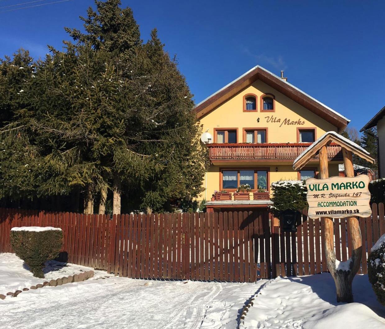 Vila Marko Nová Lesná Buitenkant foto